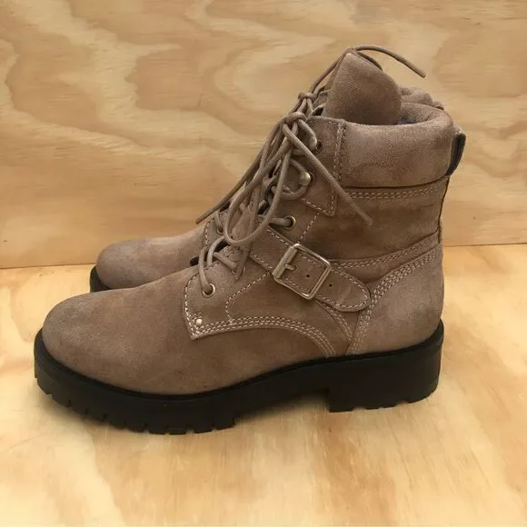 New All Saints Paulina Suede Boots Women’s Size 7 - Picture 6 of 11